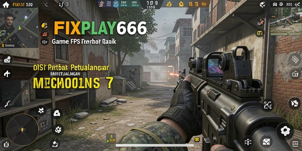 Tampilan menarik dari gameplay FIXPLAY666 menampilkan aksi tembak-menembak yang mendebarkan.
