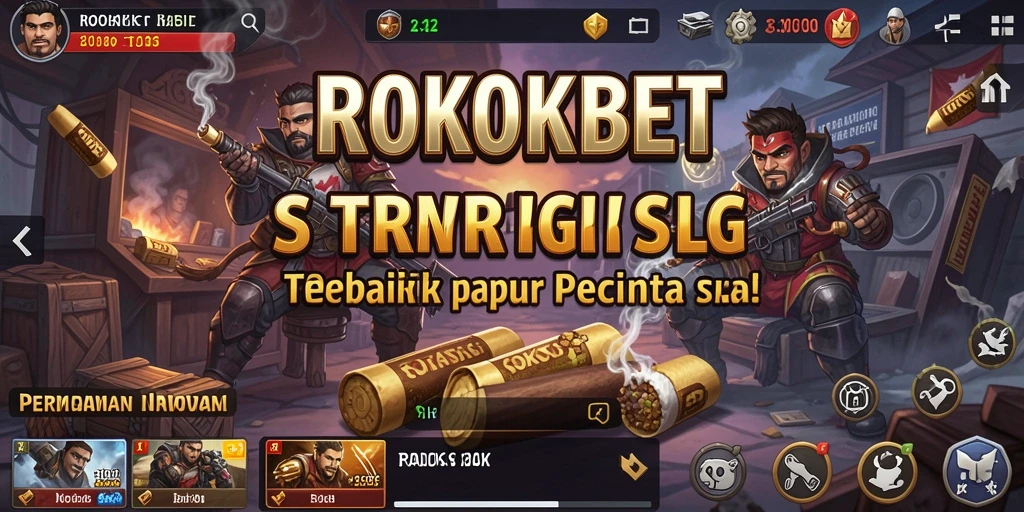 Tampilan gameplay menarik dari ROKOKBET yang menunjukkan pertempuran strategis.