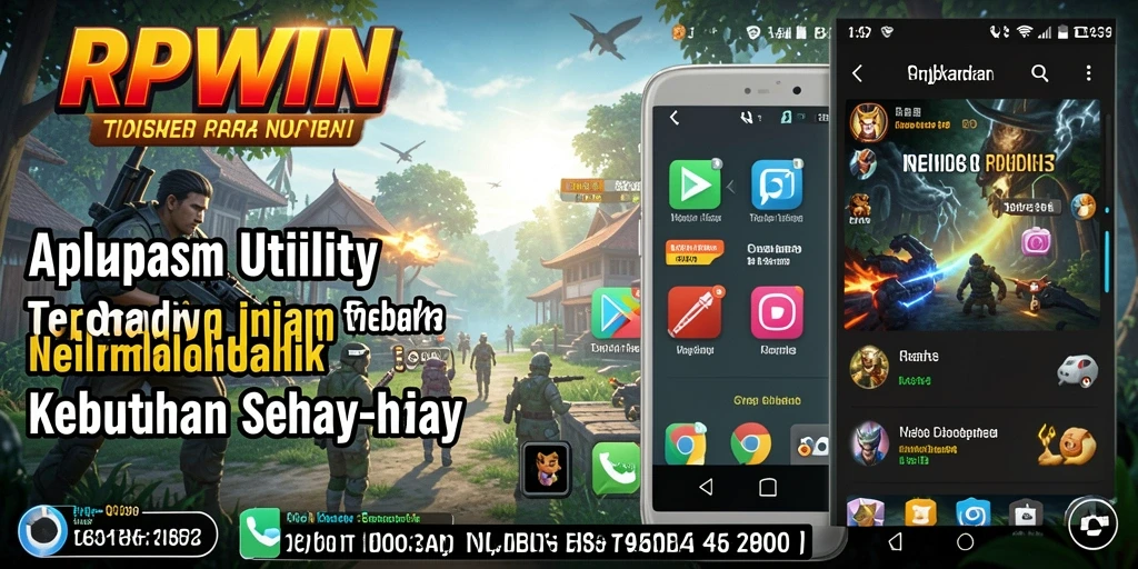 Screenshot RPWIN menampilkan antarmuka aplikasi Utility yang ramah pengguna.